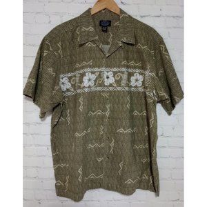 Pacific Coast Highway Size XL Surfer Hawaiian Button Up Short Sleeve Shirt